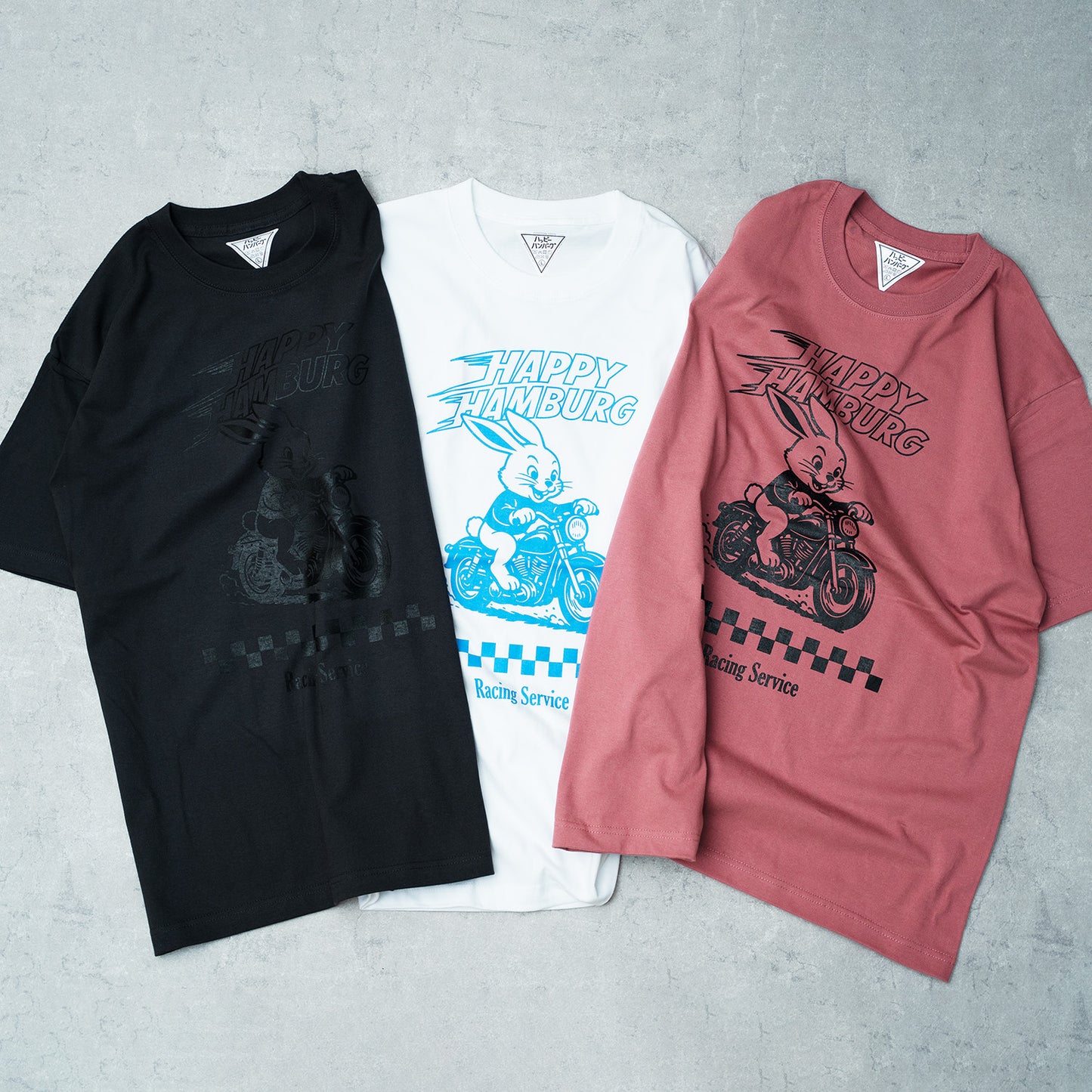バイクうさぎ Tシャツ