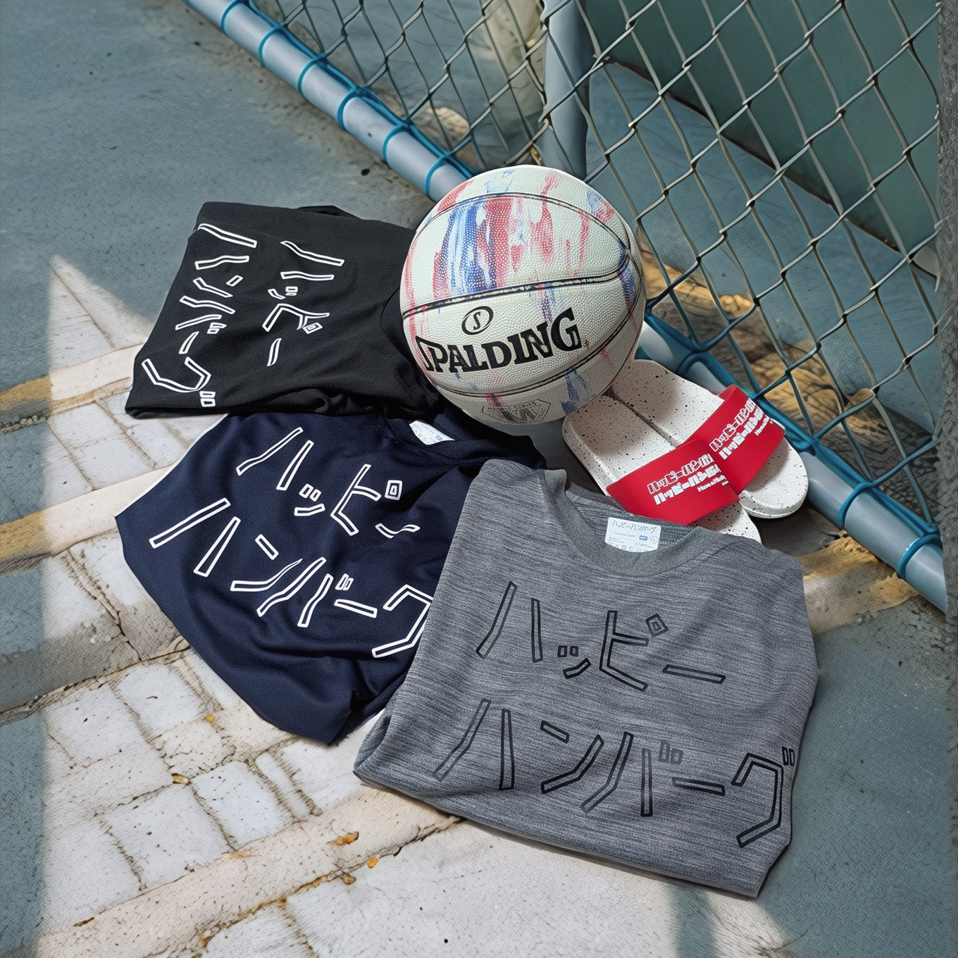 ハッピーハンバーグ DRY Tシャツ